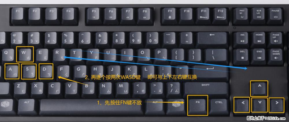 键盘，怎样把wasd键与上下左右方向键互换？ - 生活百科 - 宜春生活社区 - 宜春28生活网 yichun.28life.net